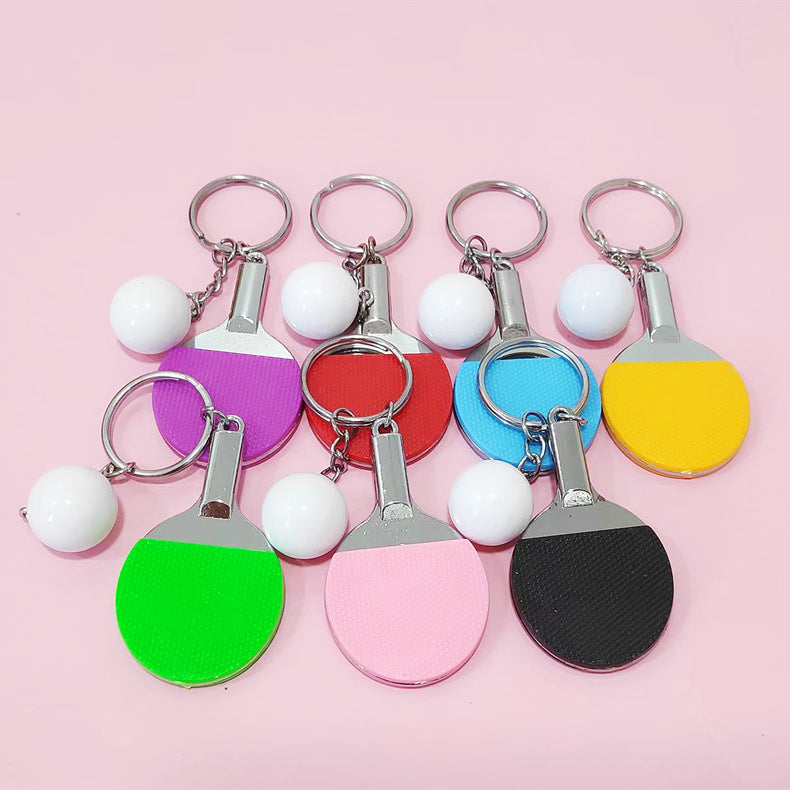 Wholesale Creative Table Tennis Ball Keychain